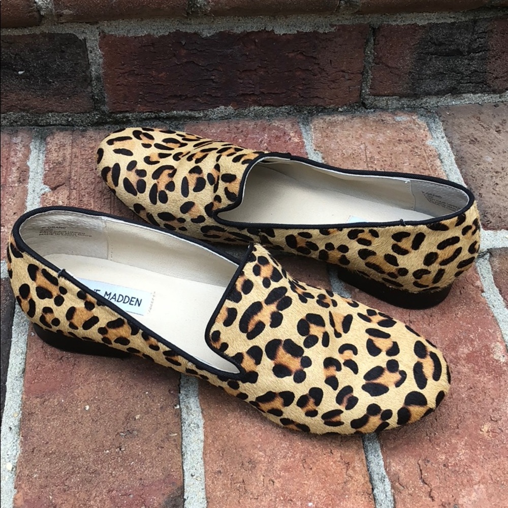Steve Madden Leopard Print Loafer